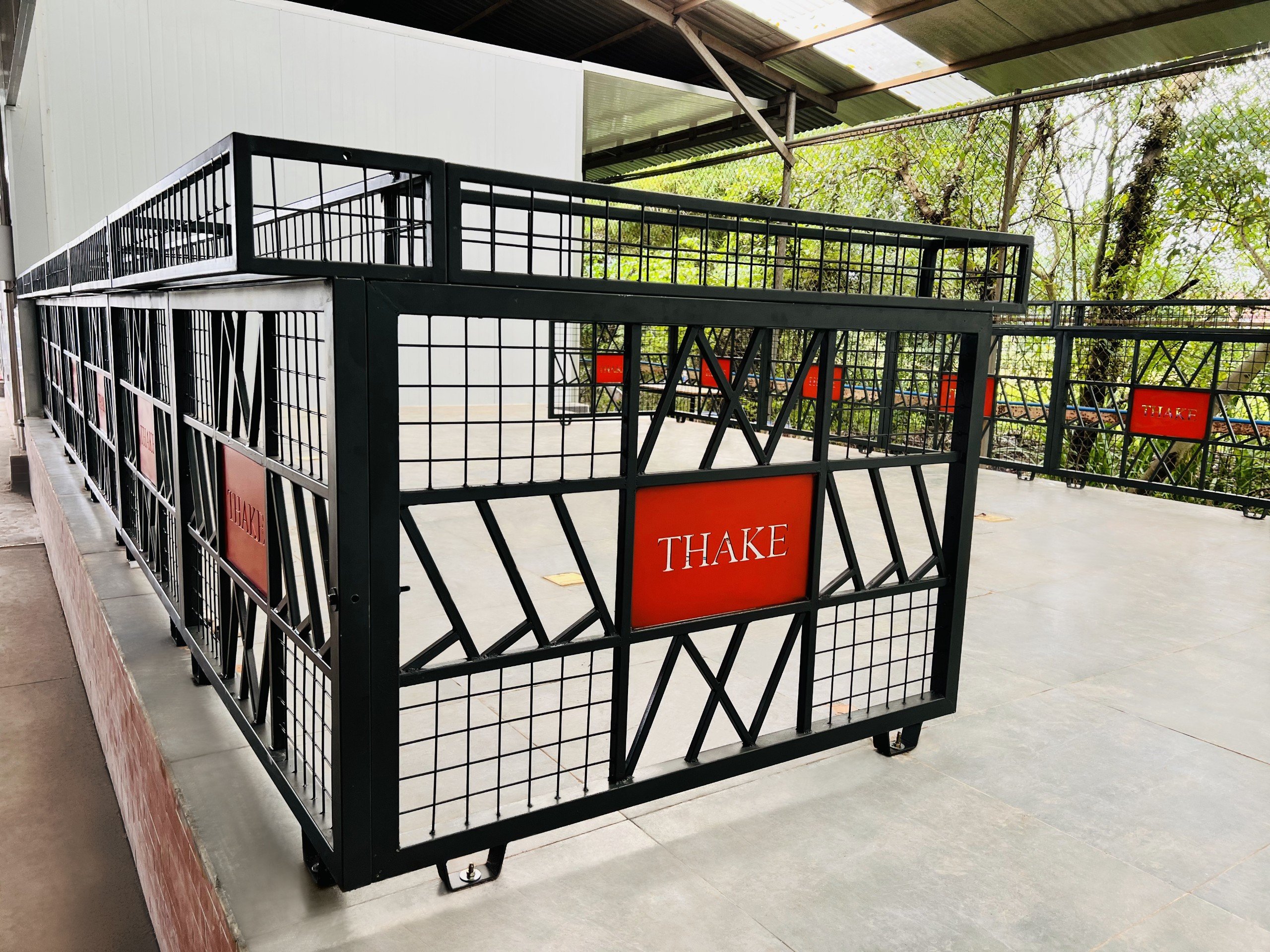 Welding - Steel mesh fence