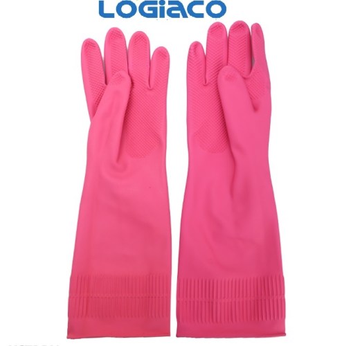 Acid resistant rubber gloves