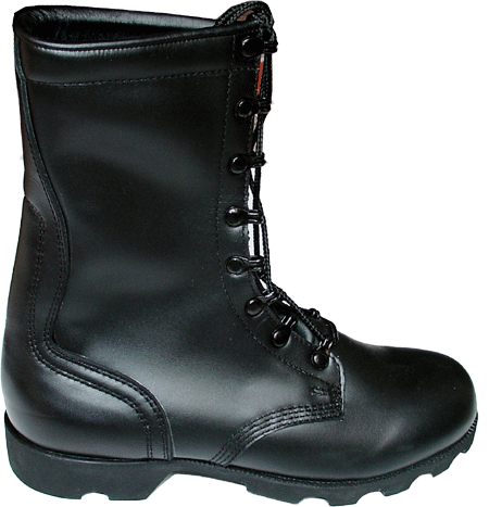 Leather boots