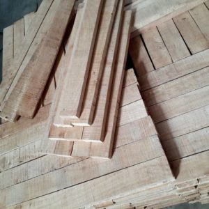 Rubber wood billet