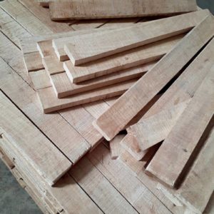 Rubber wood billet