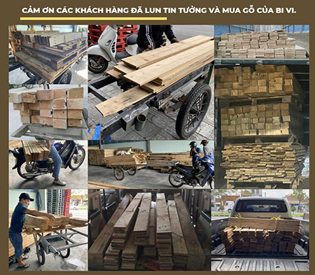 Recycled imported wood