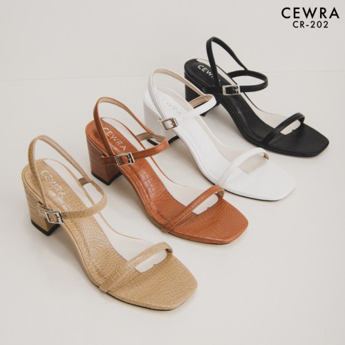 Cewra 5-inch Square Heel Sandals