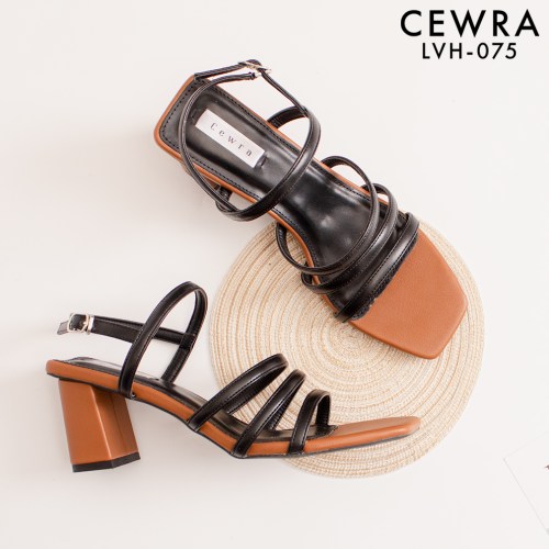 Cewra 7-inch Square Heel Sandals