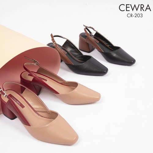 Cewra 5-inch Square Heel High Heels