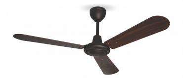 Black wooden blade ceiling fan F611ORB