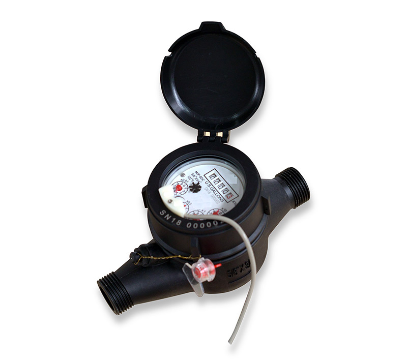 Multijet water meter