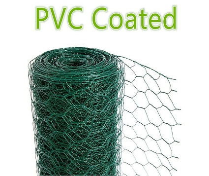 Hexagonal wire netting