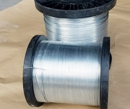 Spool galvanized iron wire