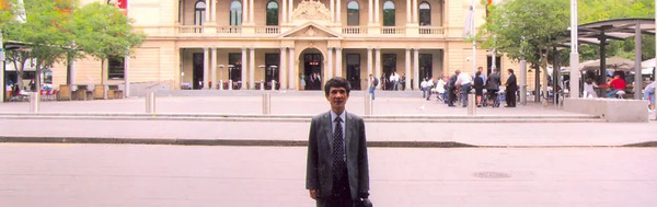Attorney Tran Quang My at a court in Canada