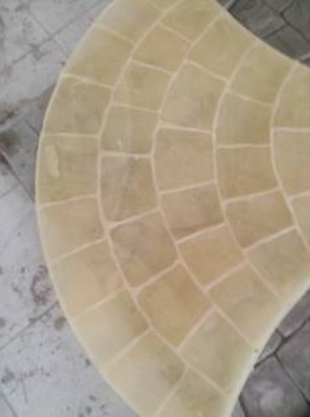 PU glue for brick molds