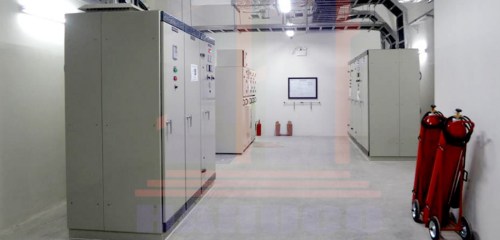Industrial electrical cabinet installation
