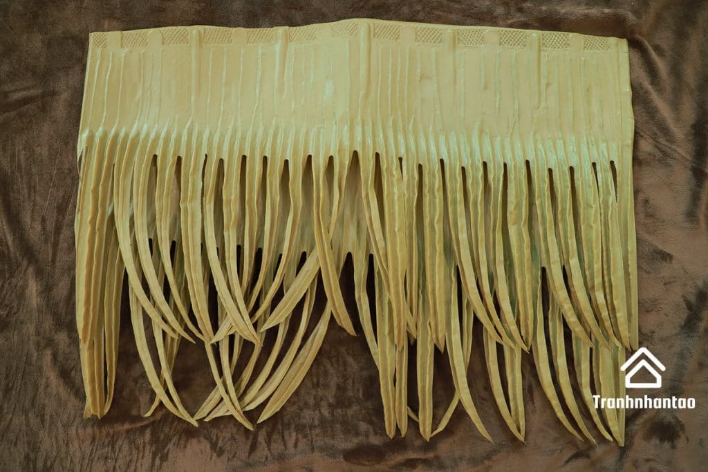 Waterproof synthetic thatch