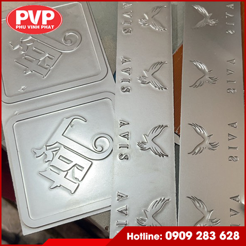 Embossed die cut mold
