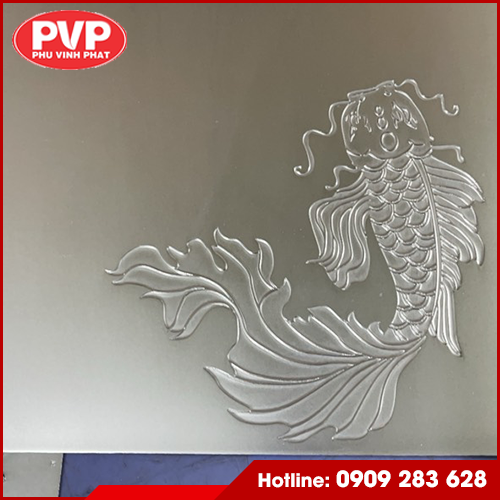 Embossed die cut mold
