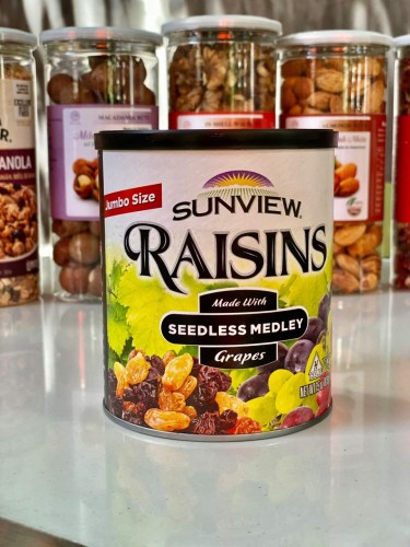 3 color raisins