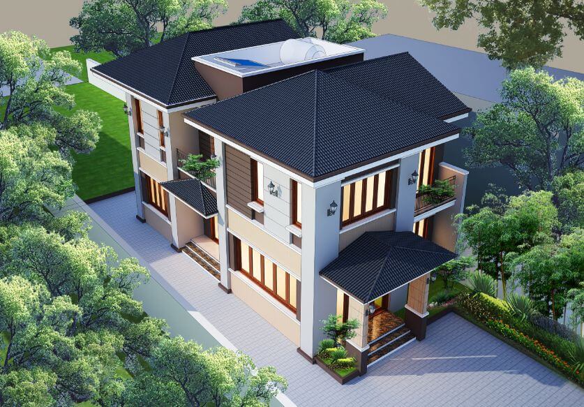 Villa design and construction