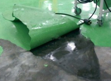 Epoxy floor restoration