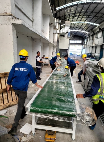 PVC plastic conveyor