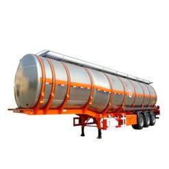 Stainless steel fuel oil tank truck