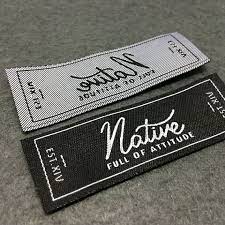 Woven label
