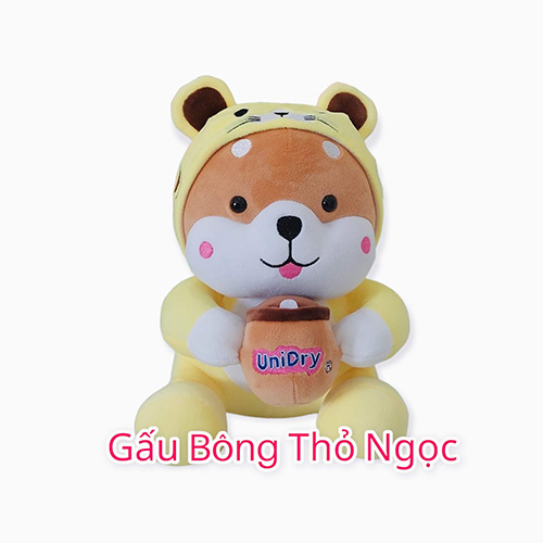 Processing plush toys