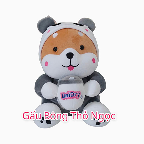 Processing plush toys