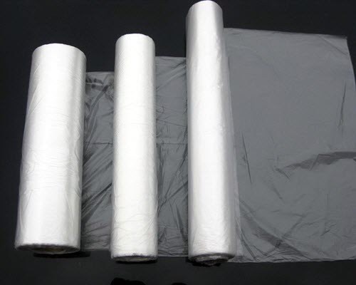 Plastic roll bag