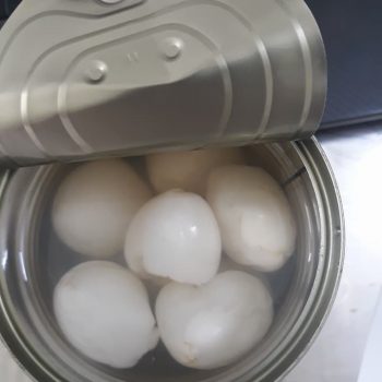 Canned lychee
