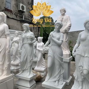 Girl statue