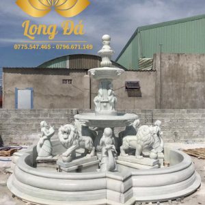 Stone water fountain