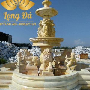 Stone water fountain