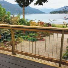 Wire panel fence