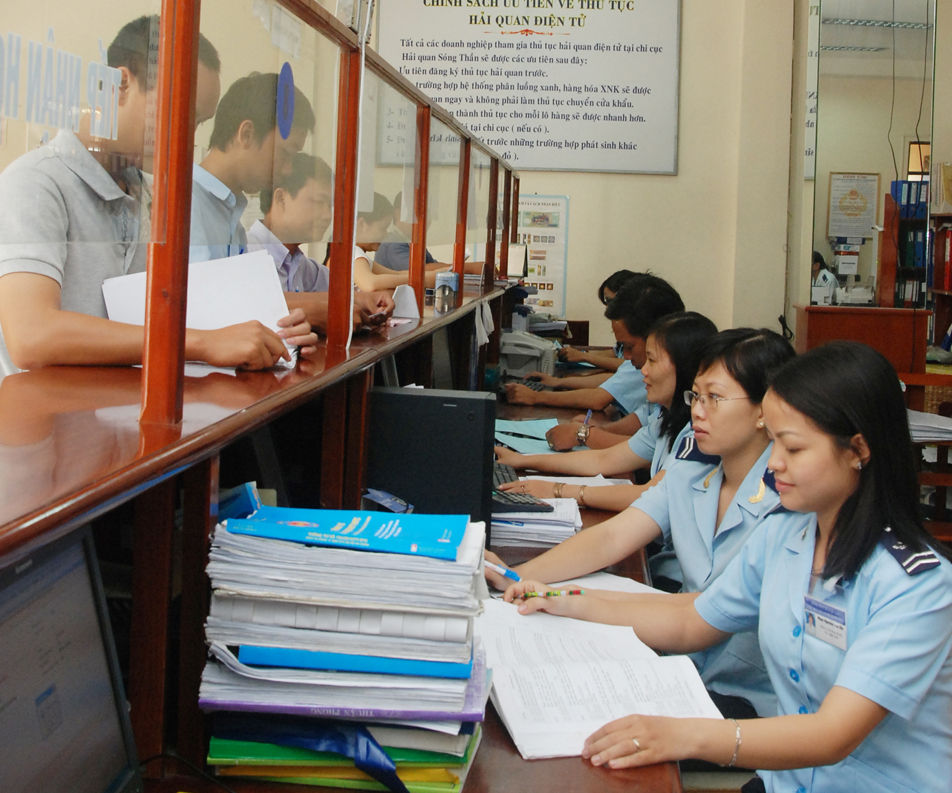 Customs service for ordinary goods