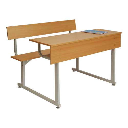 Student desks and chairs
