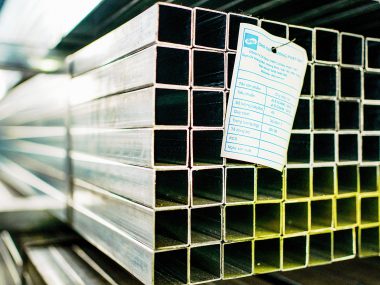 Galvanized steel box