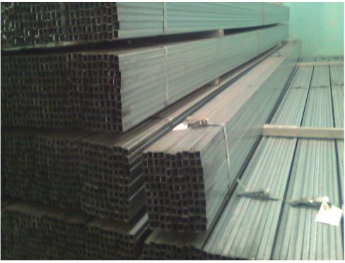 Galvanized steel box