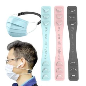 Processing face mask extender straps