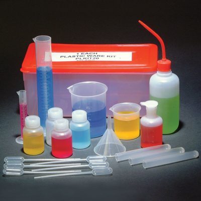 Processing plastic bottles, cups, pipes