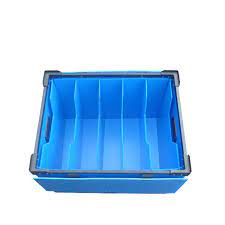 Danpla container with compartments