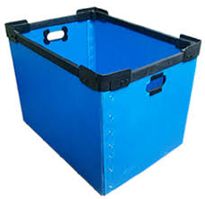 Foldable Danpla plastic cointainer with lid