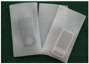 Bag-shaped PE foam
