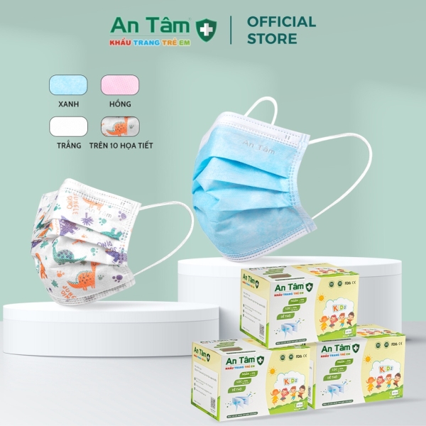 Anti-bacterial 4-layer medical face mask