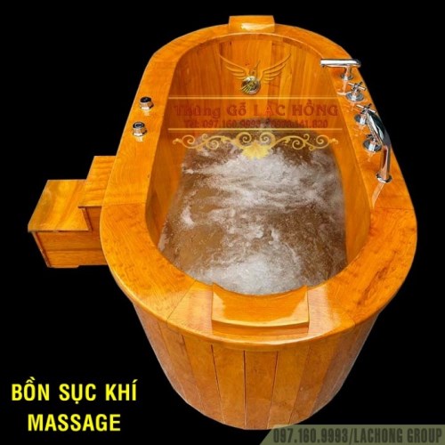 Wooden Bathtub