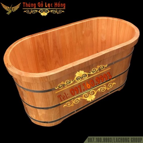 Wooden Bathtub
