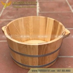 Wooden Foot Basin