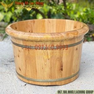 Wooden Foot Basin