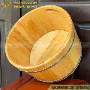 Wooden Foot Basin