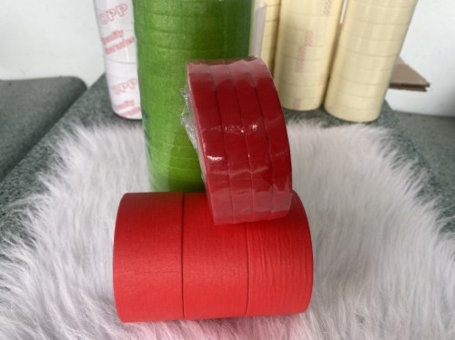 Colored paper tape