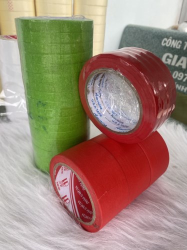Colored paper tape